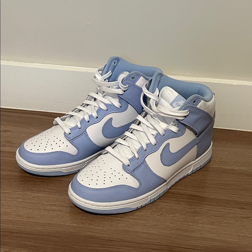 Nike Dunk High Aluminum Sneakers Size 7